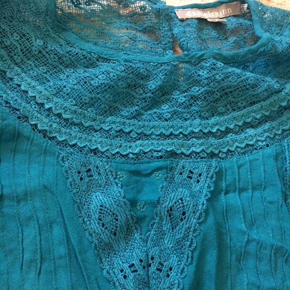 Anthropologie Danielrainn Boho blouse small - Picture 6 of 9